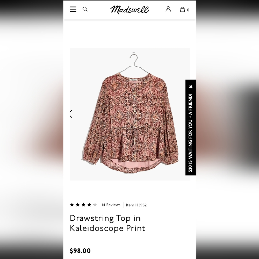 Madewell women blouses